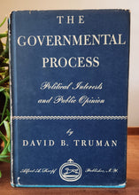 Load image into Gallery viewer, The Governmental Process: Political Interests and Public Opinions by David B. Truman