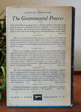 Load image into Gallery viewer, The Governmental Process: Political Interests and Public Opinions by David B. Truman