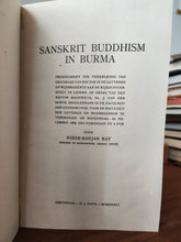 Load image into Gallery viewer, Sanskrit Buddhism in Burma by Nihar-Ranjan Ray (First Edition)