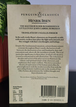 Load image into Gallery viewer, The Master Builder and Other Plays by Henrik Ibsen