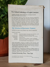 Load image into Gallery viewer, The Literature of Renaissance England by John Hollander, Frank Kermode