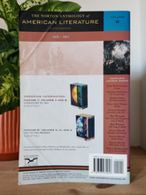 Load image into Gallery viewer, The Norton Anthology of American Literature, 1820-1865, Sixth Edition, Volume B Edited by Nina Baym