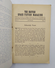 Load image into Gallery viewer, British Space Fiction Magazine, Vol 2 No 7, Edited by Vargo Statten (1956)