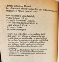 Load image into Gallery viewer, The Dispossessed by Ursula Le Guin (Special 1975 Paperback Edition)