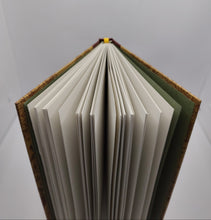Load image into Gallery viewer, A5 Handmade Notebook - Tobacco, Burgundy Lotka Paper