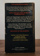 Load image into Gallery viewer, Revenge of the Manitou by Graham Masterton
