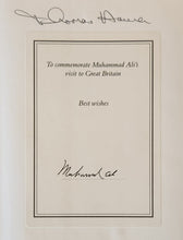 Load image into Gallery viewer, Muhammad Ali : His Life and Times by Thomas Hauser, Muhammad Ali *Signed by the author and Muhammad Ali*