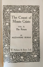 Load image into Gallery viewer, The Count of Monte Cristo (Vol. 1 & Vol. 2) by Alexandre Dumas
