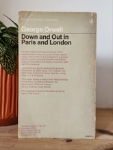 Load image into Gallery viewer, Down and Out in Paris and London by George Orwell
