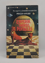 Load image into Gallery viewer, Emperor, Swords, Pentacles by Phyllis Gotlieb
