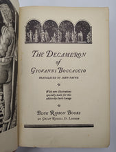 Load image into Gallery viewer, The Decameron of Boccaccio (Illustrated by Steele Savage)
