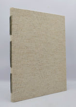Load image into Gallery viewer, A5 Handmade Longstitch Notebook - Linen Speckle, Marbled
