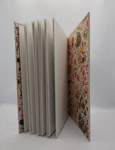 Load image into Gallery viewer, A5 Handmade Longstitch Notebook - Linen Speckle, Marbled
