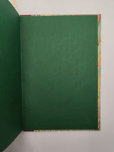 Load image into Gallery viewer, A5 Handmade Notebook - Sea Green, Yellow, Burgundy
